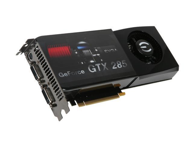 EVGA 01G-P3-1288-AR GeForce GTX 285 FTW Edition 1GB 512-bit GDDR3 PCI Express 2.0 x16 HDCP Ready SLI Supported Video Card