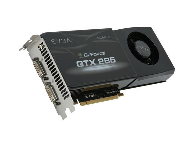 EVGA GeForce GTX 285 for Mac 1GB GDDR3 PCI Express 2.0 x16 Video Card 01G-P3-1080-TR
