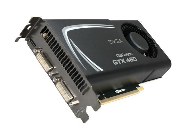 EVGA 01G-P3-1371-AR GeForce GTX 460 (Fermi) FPB EE 1GB 256-bit GDDR5 PCI Express 2.0 x16 HDCP Ready SLI Support Video Card