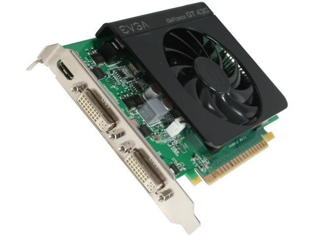 EVGA GeForce GT 430 (Fermi) 1GB DDR3 PCI Express 2.0 x16 Video Card 01G-P3-1431-KR