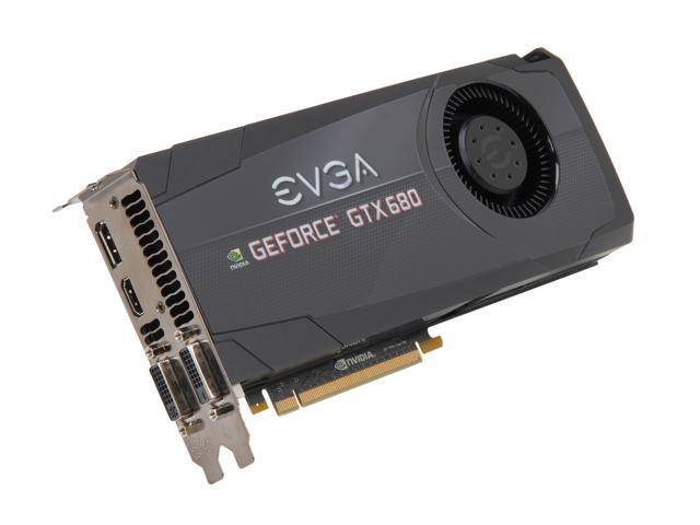 EVGA SuperClocked+ 02G-P4-2684-KR GeForce GTX 680 2GB 256-bit GDDR5 PCI Express 3.0 x16 HDCP Ready SLI Support Video Card