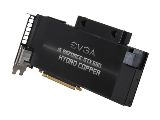 EVGA 02G-P4-2689-KR GeForce GTX 680 Hydro Copper 2GB 256-bit GDDR5 PCI Express 3.0 x16 HDCP Ready SLI Support Video Card