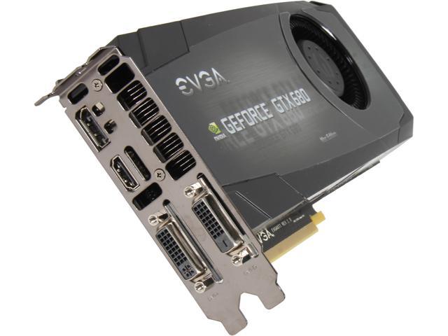 EVGA GeForce GTX 680 MAC 2GB GDDR5 PCI Express 2.0 Video Card 02G-P4-3682-KR
