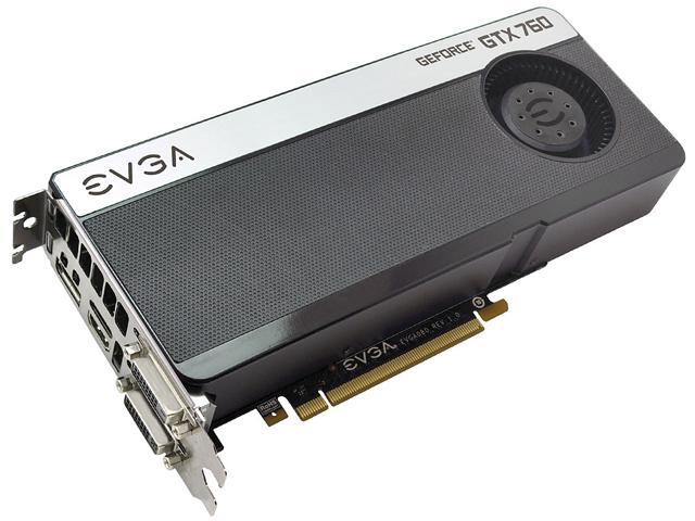 EVGA GeForce GTX 760 2GB GDDR5 PCI Express 3.0 SLI Support Video Card 02G-P4-2760-KR