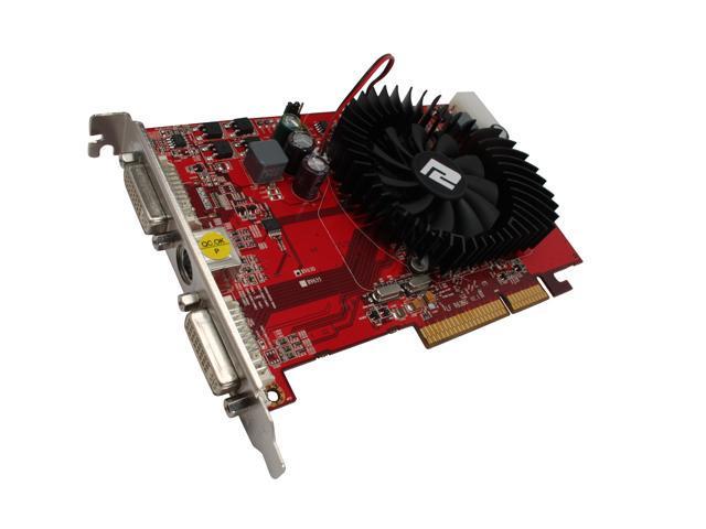 PowerColor Radeon HD 2600XT 512MB GDDR2 AGP 4X/8X Video Card HD2600XT 512M AGP