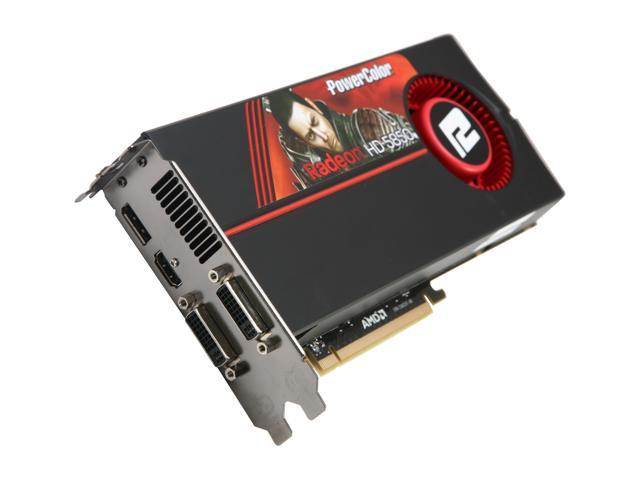 POWERCOLOR AX5850 1GBD5-MDH Radeon HD 5850 (Cypress Pro) 1GB 256-bit GDDR5 PCI Express 2.0 x16 HDCP Ready CrossFire Supported Video Card w/ATI Eyefinity