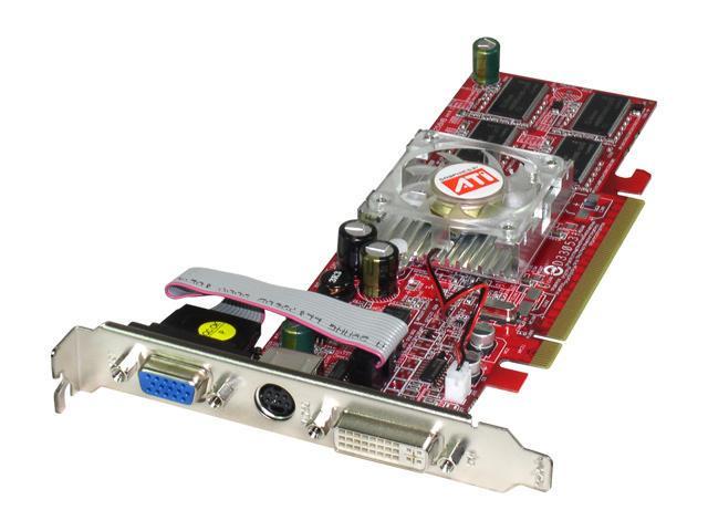 POWERCOLOR X550256MBDDR2 Radeon X550 256MB 128-bit GDDR2 PCI Express x16 Low Profile Video Card