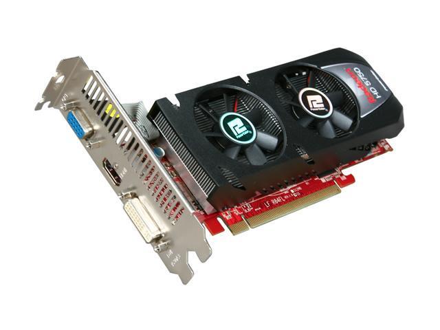 PowerColor Radeon HD 5750 1GB GDDR5 PCI Express 2.1 x16 Low Profile Ready Video Card AX5750 1GBD5-LH