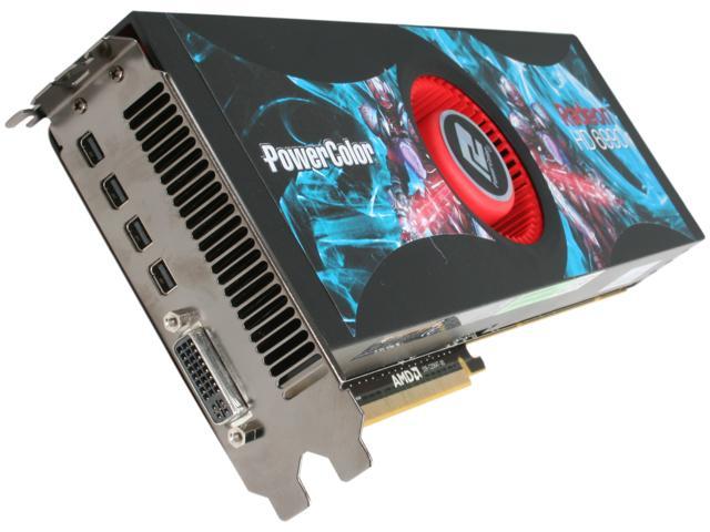 PowerColor Radeon HD 6990 4GB GDDR5 PCI Express 2.1 x16 CrossFireX Support Video Card with Eyefinity AX6990 4GBD5-M4D