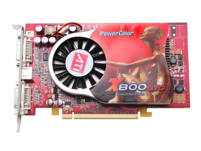 PowerColor Radeon X800GTO Video Card X800GTO 256MBDDR3 - Newegg.com