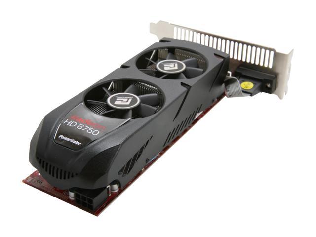 PowerColor AX6750 1GBD5-LHG Radeon HD 6750 (Dirt3 Edition) 1GB 128-bit ...