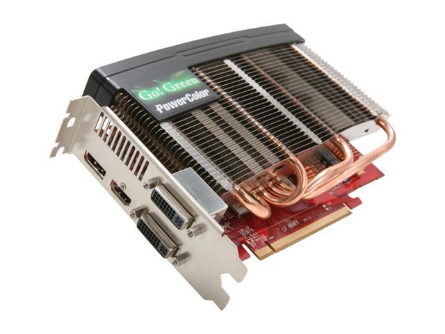 PowerColor Go! Green AX6750 1GBD5-NS3DHG Radeon HD 6750 (Dirt3 Edition) 1GB 128-bit GDDR5 PCI Express 2.1 x16 HDCP Ready Video Card