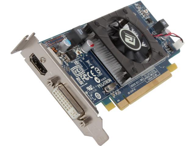 PowerColor Go! Green Radeon HD 6450 1GB DDR3 PCI Express 2.1 CrossFireX Support Low Profile Ready Video Card AX6450 1GBK3-MH
