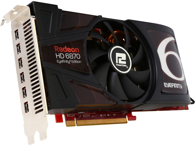 Refurbished: PowerColor Radeon HD 6870 Graphics Card AX6870 2GBD5-6DG ...