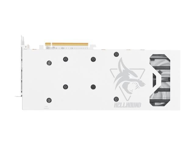 Powercolor Hellhound Spectral White Amd Radeon Rx 6700 Xt Gaming Graphics Card With 12gb Gddr6 Memory Powered By Amd Rdna 2 Hdmi 2 1 Axrx 6700xt 12gbd6 3dhlv2 Newegg Com