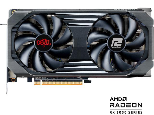 PowerColor RED DEVIL Radeon RX 6600 XT Video Card 6600XT 8GBD6