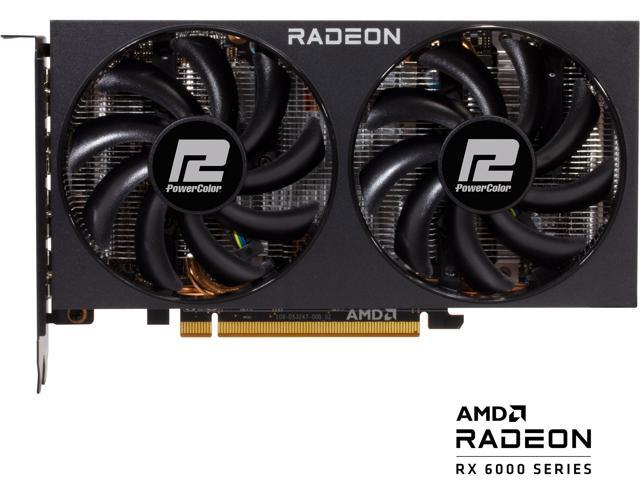 PowerColor Fighter Radeon RX 6600 XT 8GB GDDR6 PCI Express 4.0 ATX Video  Card 6600XT 8GBD6-3DH