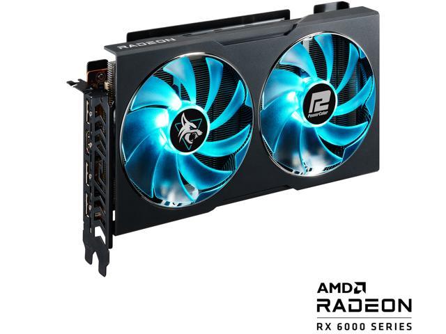 PowerColor Hellhound Radeon RX 6600 Video Card AXRX 6600 8GBD6