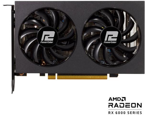 PowerColor Fighter Radeon RX 6500 XT Video Card AXRX 6500XT 4GBD6