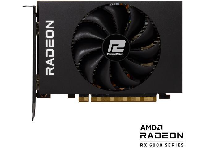 PowerColor Radeon ITX Gaming Graphics Card 4GB GDDR6 GPUs / Graphics Cards - Newegg.com