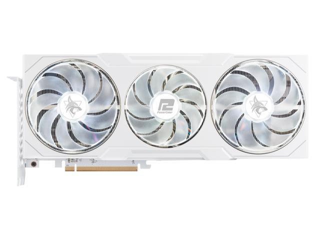 PowerColor Hellhound Radeon RX 7900 XTX Video Card 24G-L/OC/WHITE