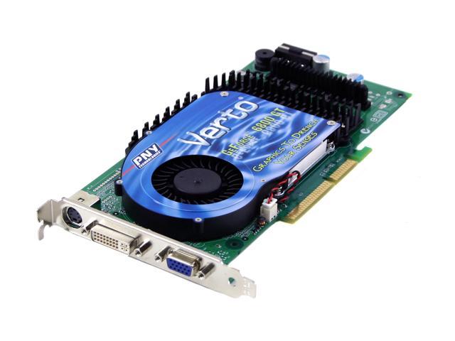 PNY GeForce 6800GT 256MB GDDR3 AGP 4X/8X Video Card VCG6800GAPB