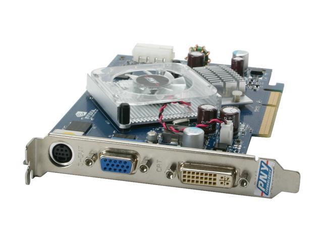 PNY GeForce 7600GS 512MB GDDR2 AGP 4X/8X Video Card VCG76512SAPB