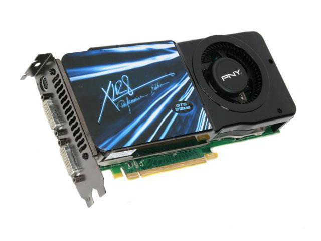 PNY GeForce 8800GTS (G92) 512MB GDDR3 PCI Express 2.0 x16 SLI Support Video Card VCG88GTS5XPB
