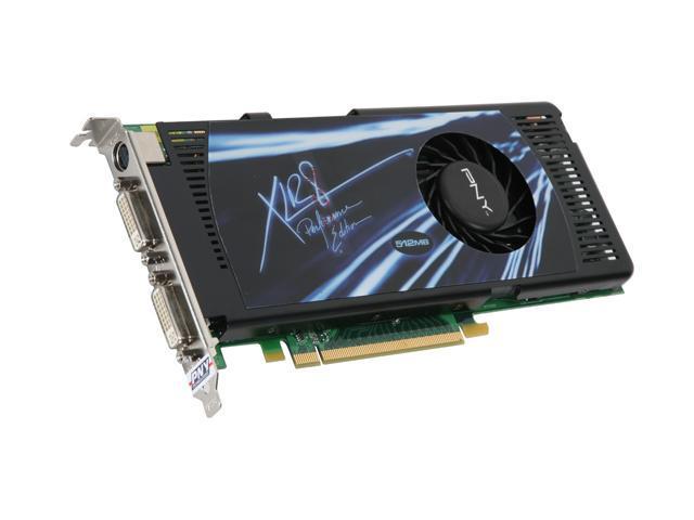 PNY GeForce 8800 GT 512MB GDDR3 PCI Express 2.0 x16 SLI Support Video Card VCG88512GXEB-FLB