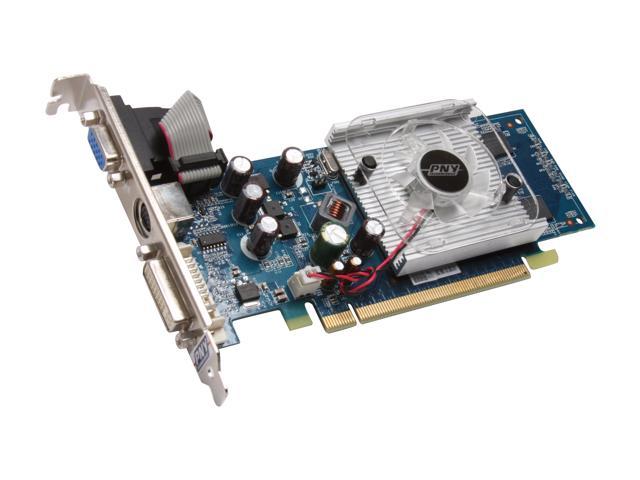PNY GeForce 8400 GS 256MB GDDR2 PCI Express 2.0 x16 Low Profile Video Card VCG84R2SXEB