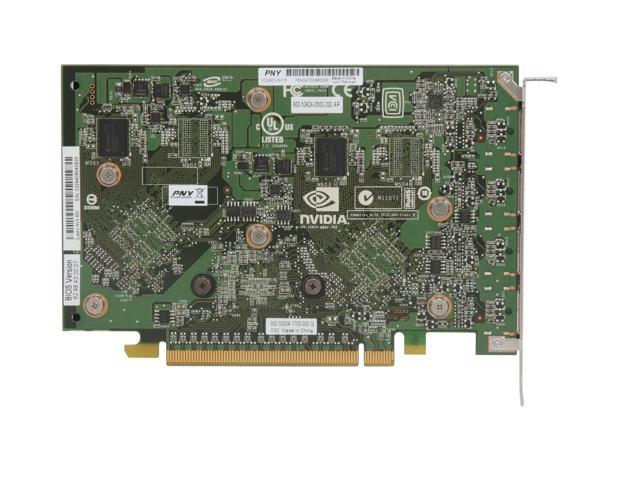 PNY PCIe 512MB Quadro 450NVS (4xDP/VGA) Retail