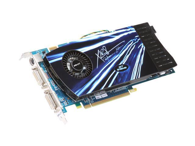 PNY GeForce 8800 GT 512MB GDDR3 PCI Express 2.0 x16 SLI Support Video Card VCG88512GXXB
