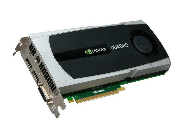 Nvidia Quadro 5000 2.5GB GDDR5 Video Graphics Card PCI Express DVI DP 