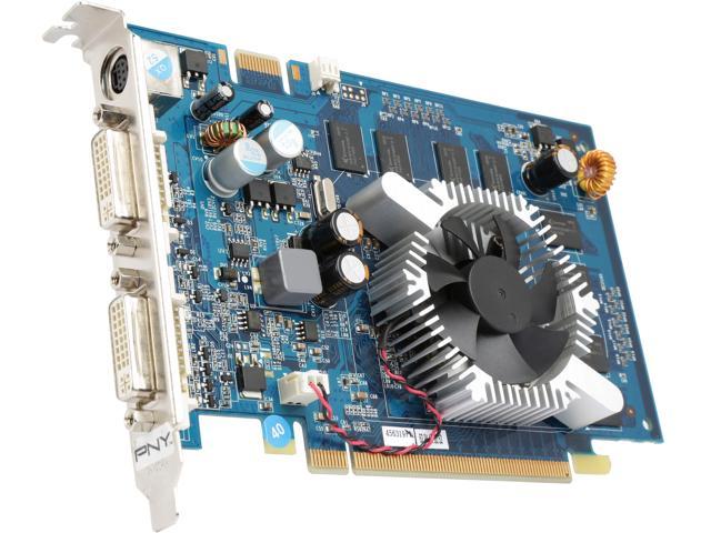 PNY GeForce 9500 GT 1GB DDR2 PCI Express 2.0 x16 SLI Support Video Card RVCG951024GXXB