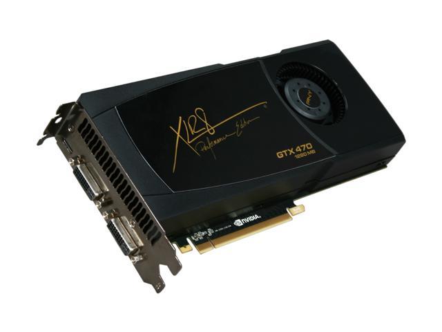 PNY GeForce GTX 470 (Fermi) 1280MB GDDR5 PCI Express 2.0 x16 SLI Support Video Card RVCGGTX470XXB