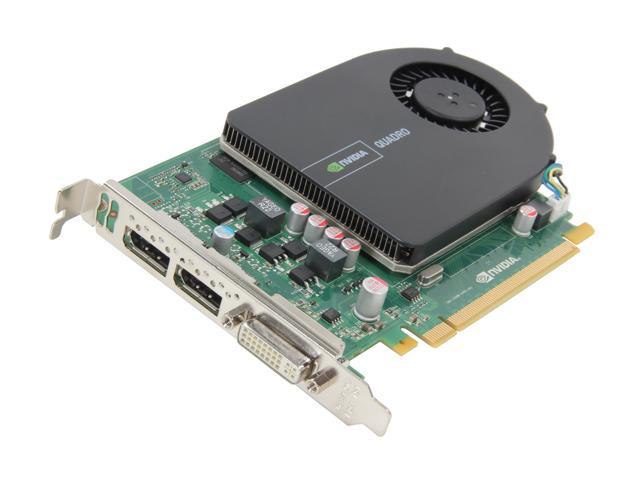 PNY Quadro 2000 VCQ2000-PB 1GB 128-bit GDDR5 PCI Express 2.0 x16 Workstation Video Card