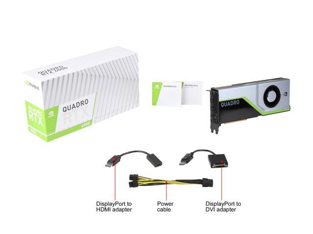 Pny Technologies Quadro Rtx 6000 Graphics Card Vcqrtx6000 Pb B H