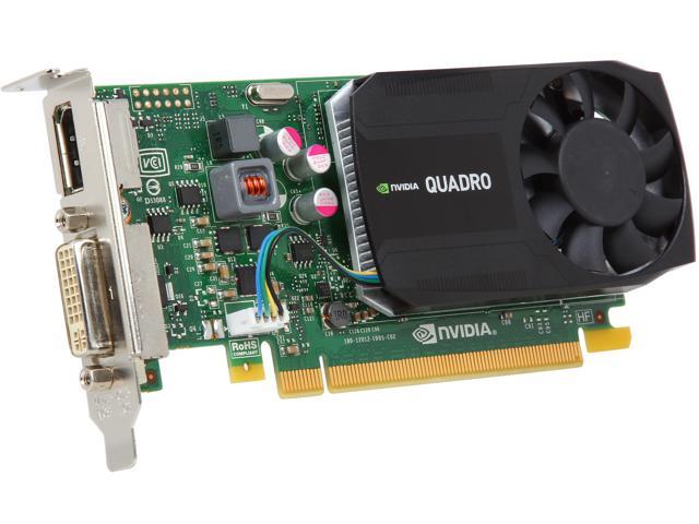 PNY Quadro K620 VCQK620-PB 2GB 128-bit DDR3 PCI Express 2.0 x16 Low Profile Workstation Video Card
