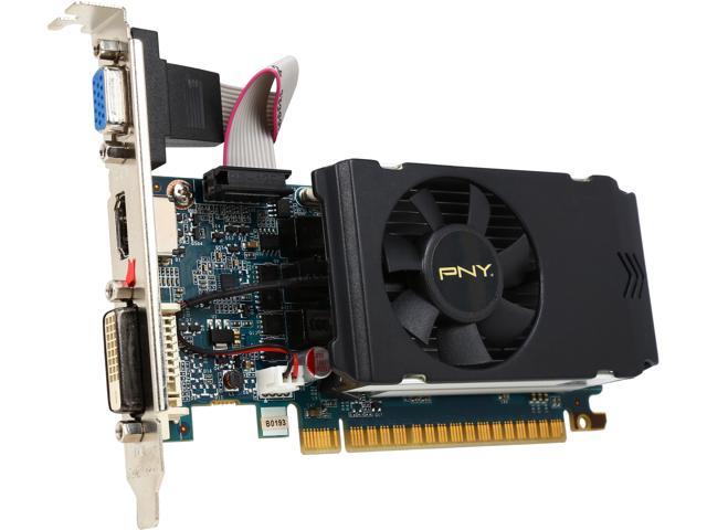 PNY GeForce GT 640 2GB DDR3 PCI Express 3.0 x16 Plug-in Card Video Card RVCGGT6402LXXB