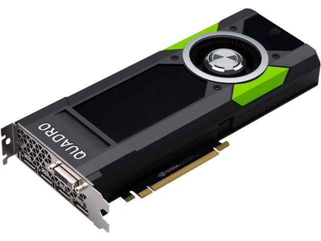 PNY Quadro P5000 VCQP5000-PB 16GB 256-bit GDDR5X PCI Express 3.0 x16 Full  Height Video Card - Workstation