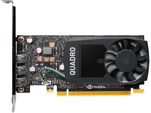 PNY Quadro P400 VCQP400V2-PB 2GB 64-bit GDDR5 PCI Express 3.0 x16 Low Profile Workstation Video Card