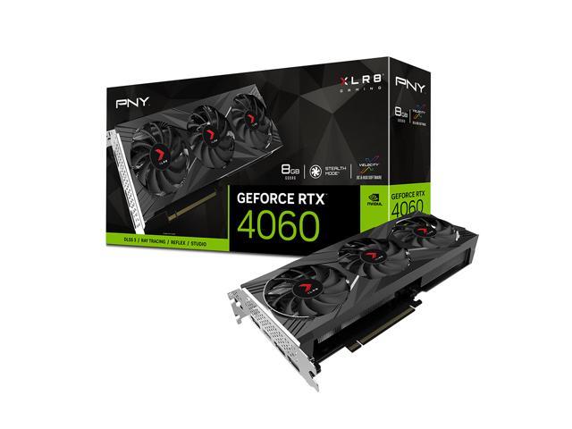 PNY GeForce RTX™ 4060 Ti 16GB XLR8 Gaming VERTO™ EPIC-X RGB Overclocked  Triple Fan DLSS 3