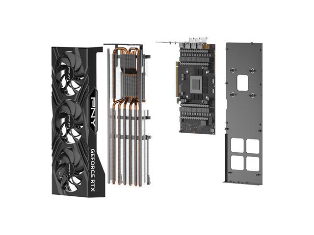 PNY GeForce RTX 4080 SUPER 16GB VERTO Overclocked Triple Fan DLSS 3 ...