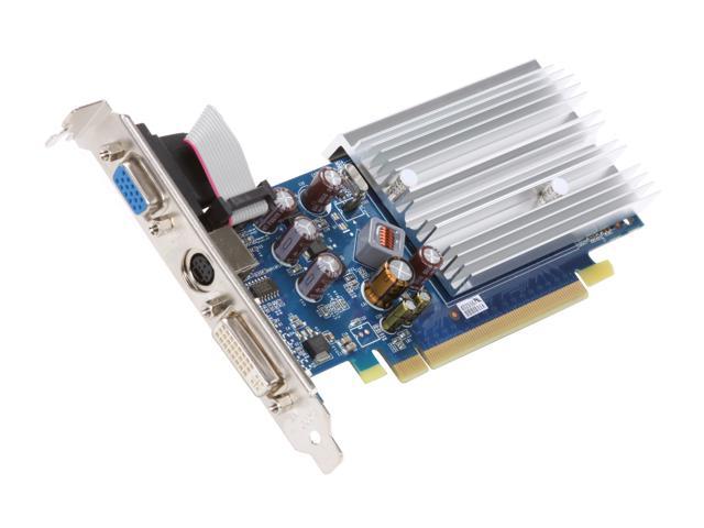 ECS GeForce 8400 GS 256MB GDDR2 PCI Express 2.0 x16 Low Profile Ready Video Card NS8400GS2C-256DZ-H
