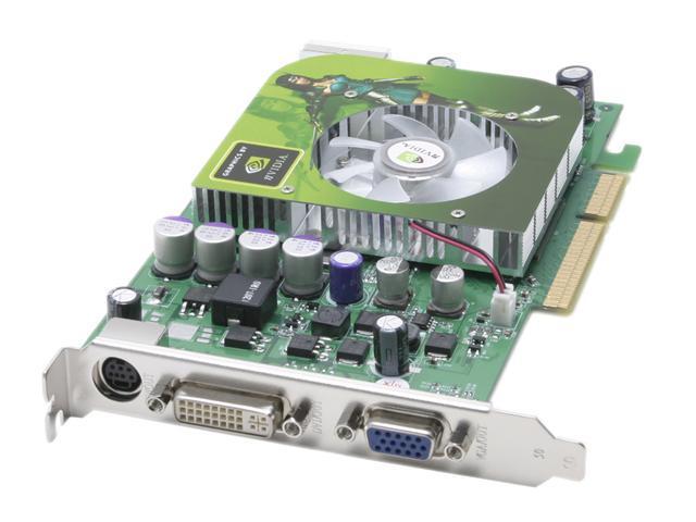 AOpen GeForce 6600GT 128MB DDR AGP 4X/8X Video Card 90.05210.616