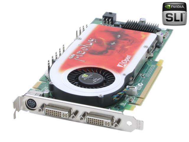 AOpen 91.05210.785 GeForce 7800GTX 256MB 256-bit GDDR3 PCI Express x16 SLI Supported Video Card