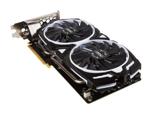 MSI GeForce GTX 1060 6GB GDDR5 PCI Express 3.0 x16 Video Card GTX 1060 ARMOR 6G OCV1 GPUs / Video Graphics Cards - Newegg.com