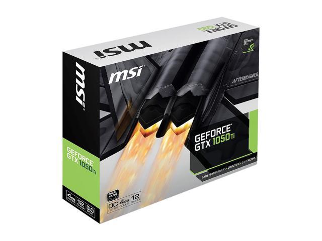 PC/タブレット PCパーツ MSI GeForce GTX 1050 Ti Video Card GTX 1050 Ti 4GT OC - Newegg.com