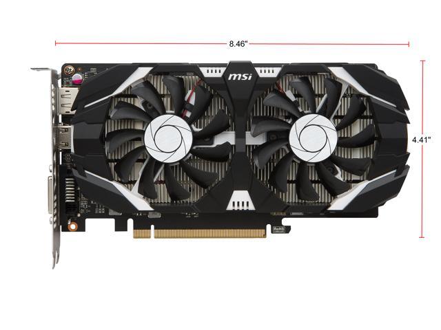 MSI GeForce GTX 1050 Ti 4GT OCV1 グラフィックスボード VD7545-