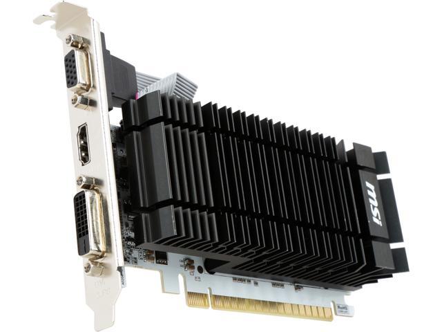 Refurbished: MSI GeForce GT 730 Video Card N730K-2GD3H/LP - Newegg.ca
